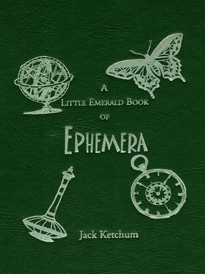 cover image of A Little Emerald Book of Ephemera
